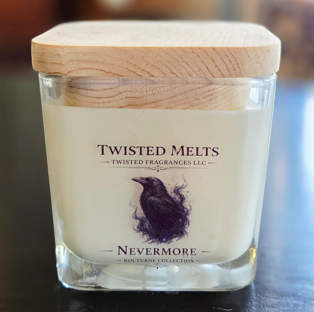 Scented Soy Candle. Nevermore 12 oz