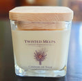Scented Soy Candle. Cinders of Sage 12 oz