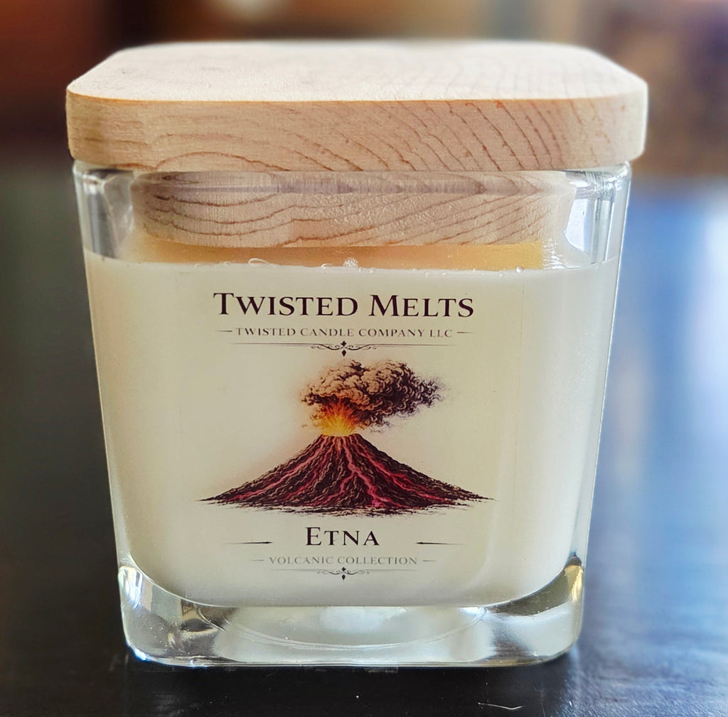 Scented Soy Candle. Etna 12 oz