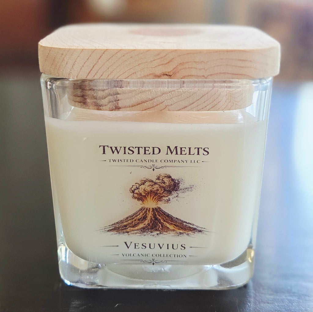 Scented Soy Candle. Vesuvius 12 oz