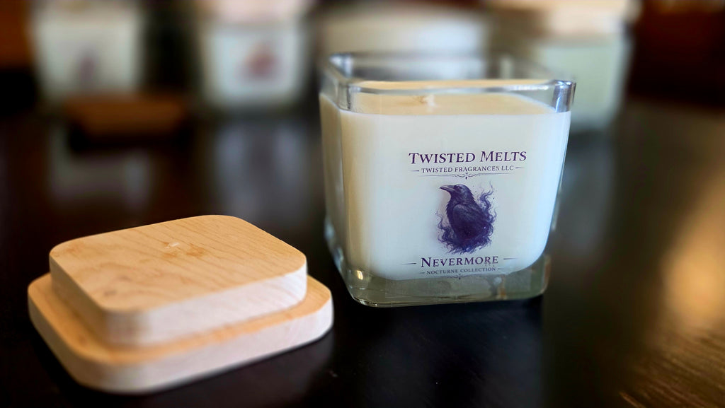 Scented Soy Candle. Nevermore 12 oz