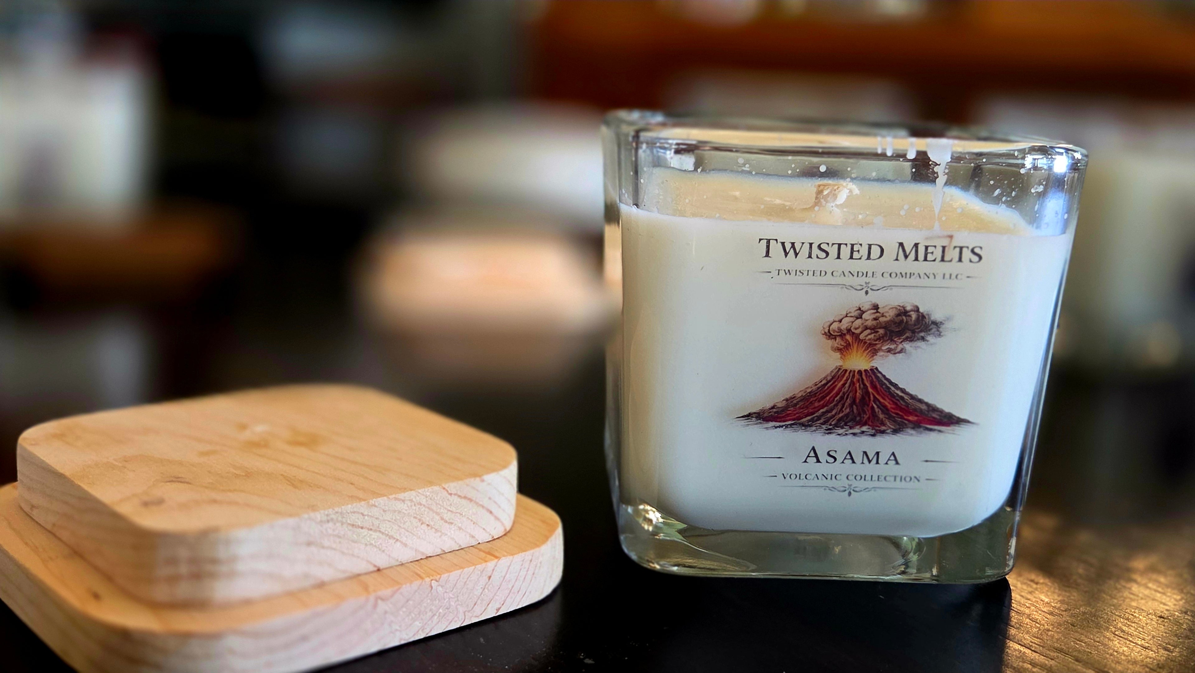 Scented Soy Candle. Asama 12 oz