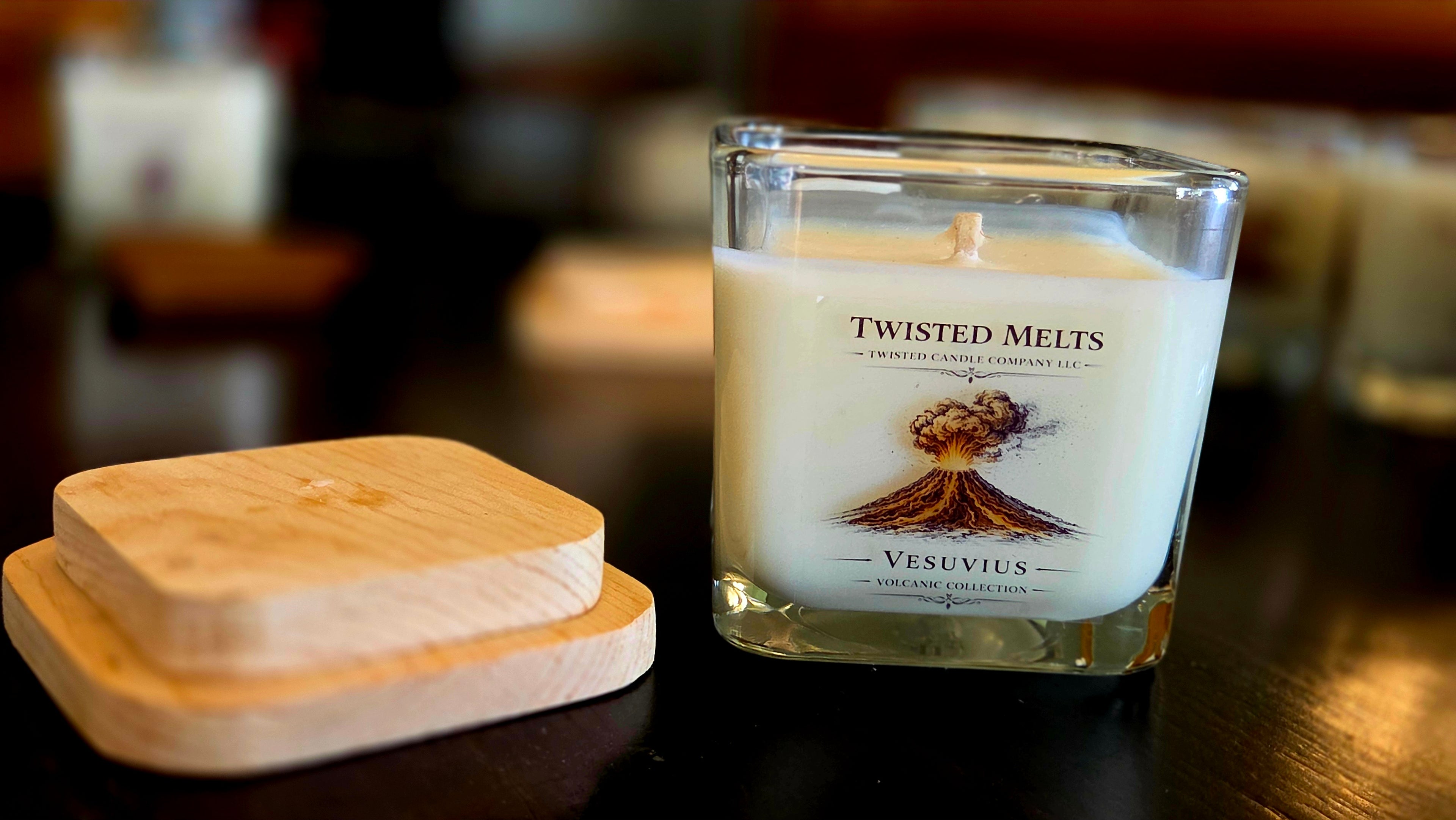 Scented Soy Candle. Vesuvius 12 oz
