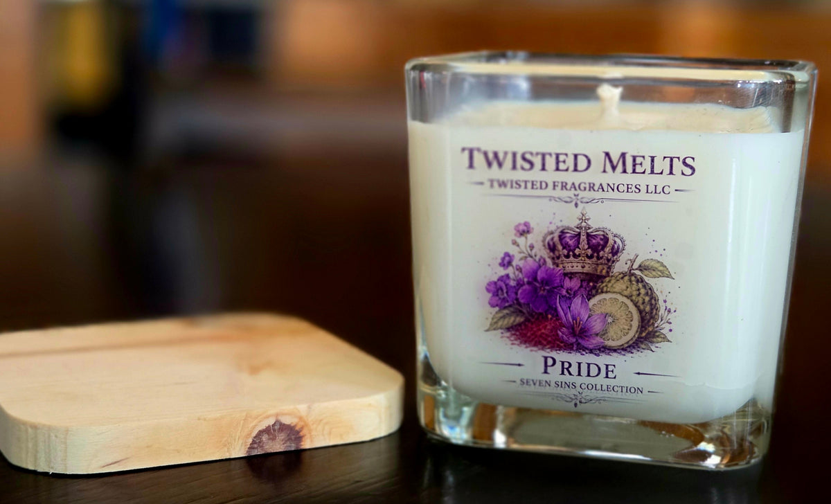 Scented Soy Candle. Pride 12 oz
