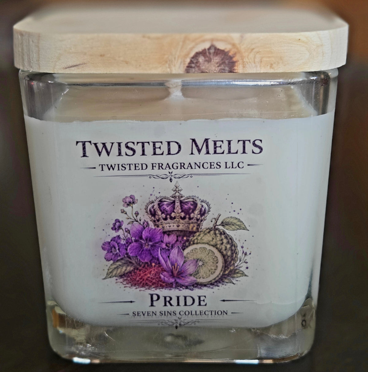 Scented Soy Candle. Pride 12 oz